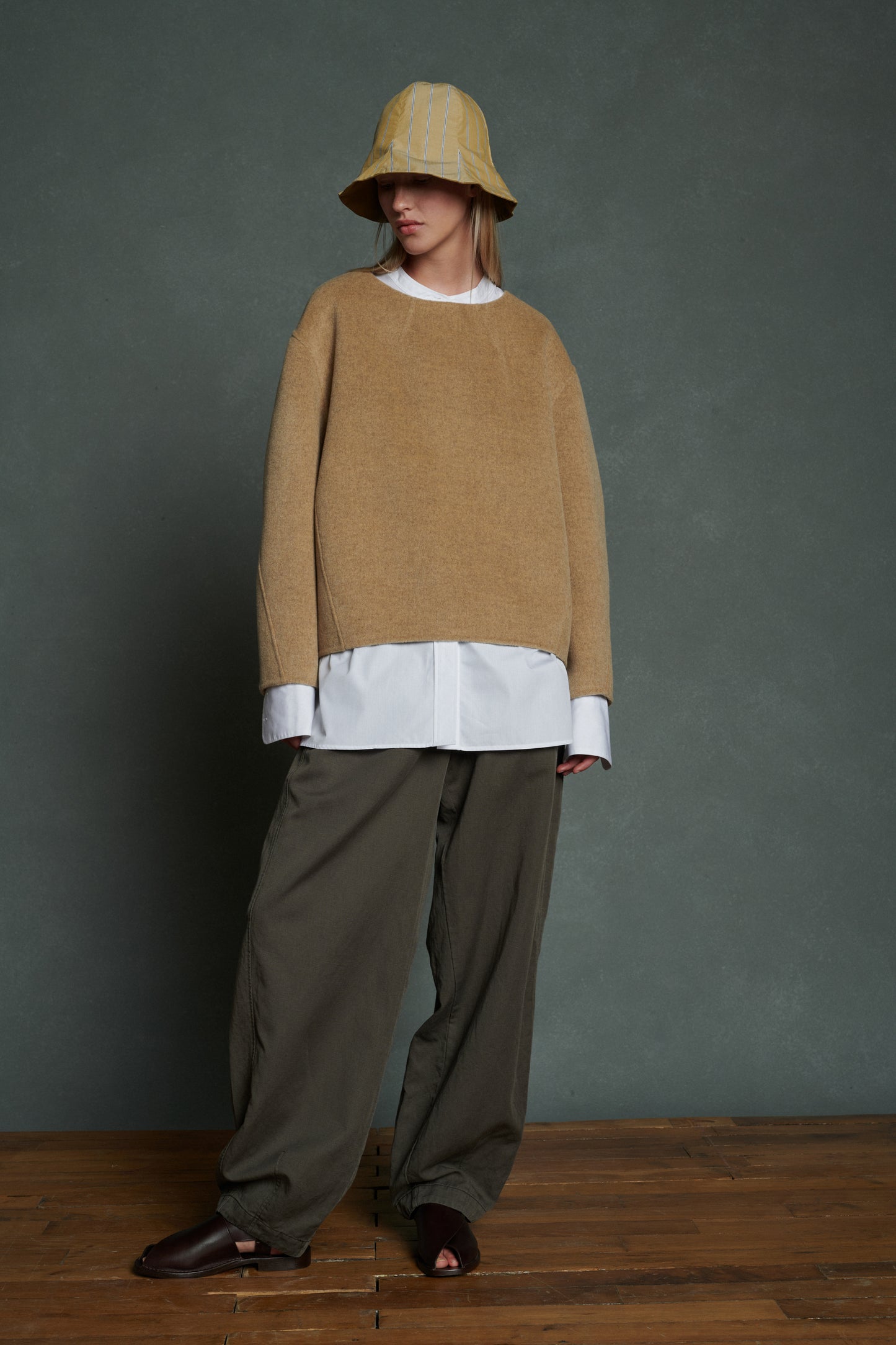 Chapeau Umbrella - Beige - Coton - Femme