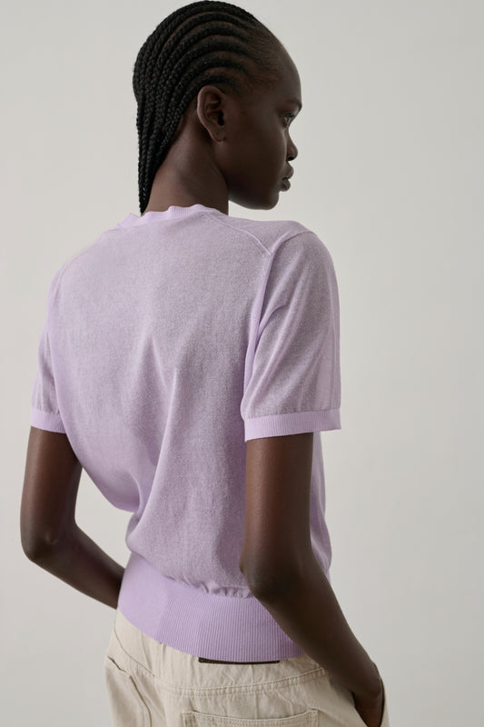 Pull Dua - Parme - Coton - Femme