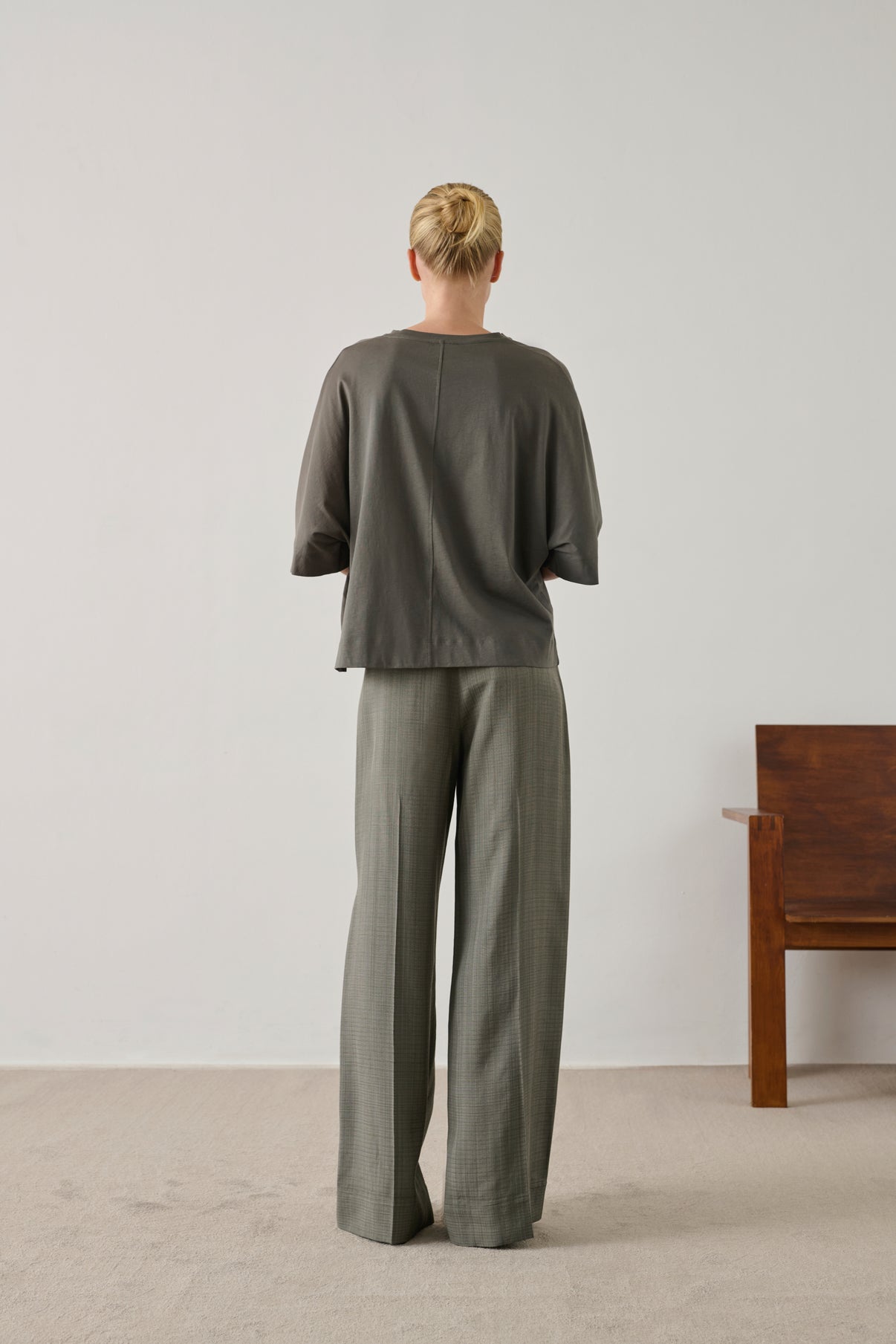 Tee-Shirt Helsinki - Ardoise - Coton - Femme vue 4