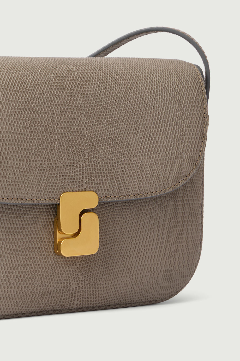 Sac Bellissima Mini - Gris - Cuir - Femme