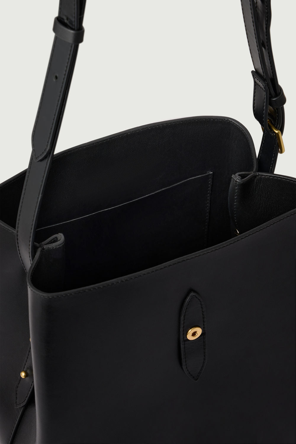Sac Bello - Noir - Cuir - Femme vue 5